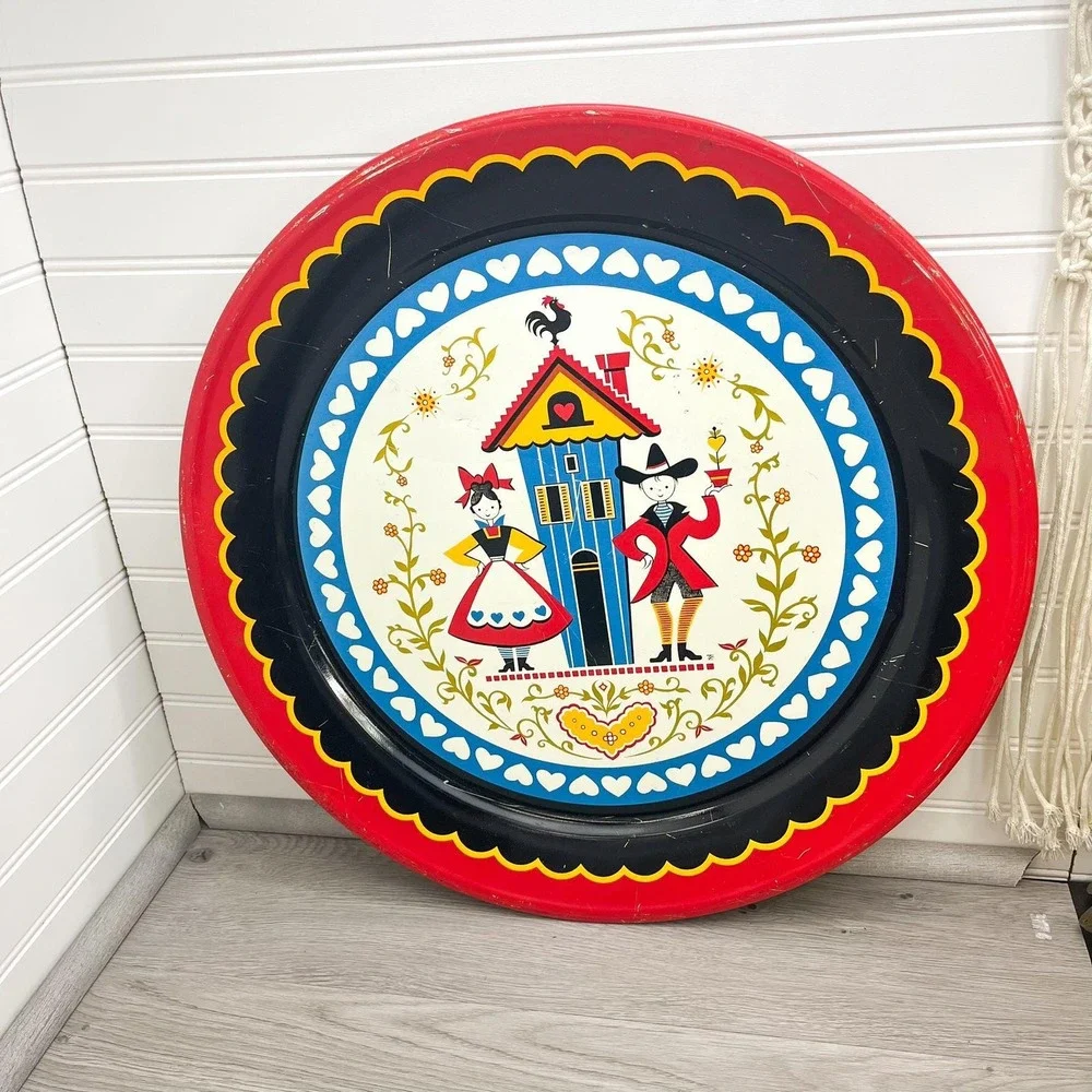 Vintage Dutch Metal‎ Tray